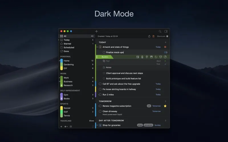 2Do screenshot 1 of 3