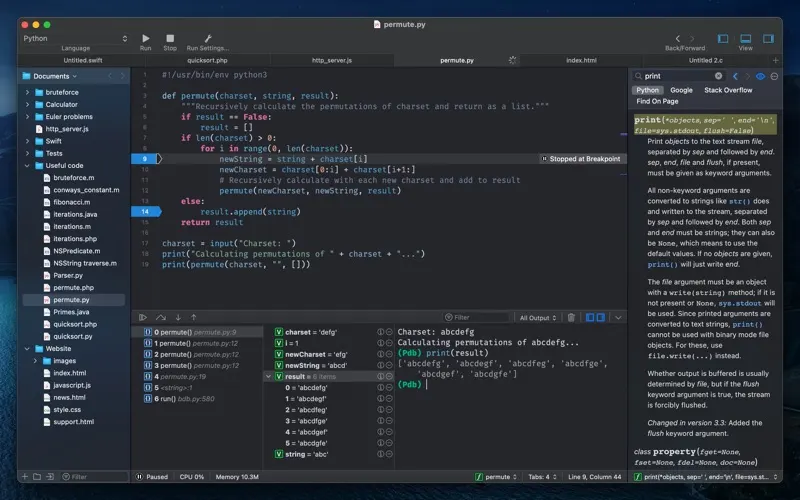 CodeRunner screenshot 1 of 3