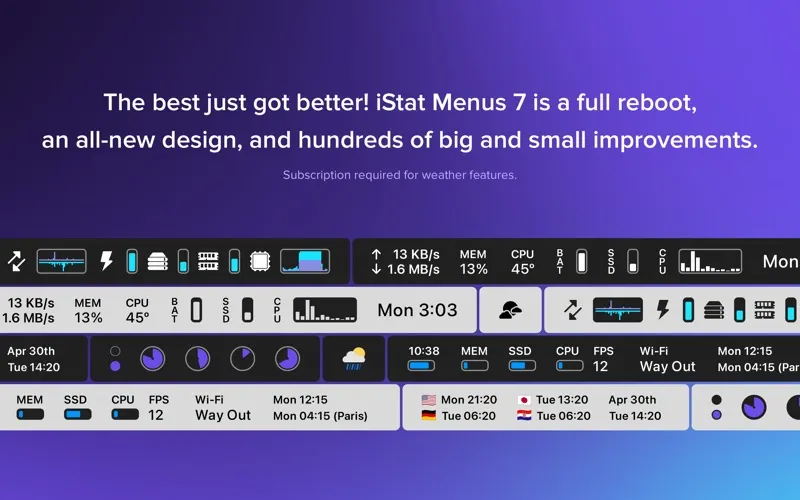 iStat Menus screenshot 2 of 3