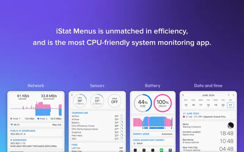 iStat Menus screenshot 3 of 3
