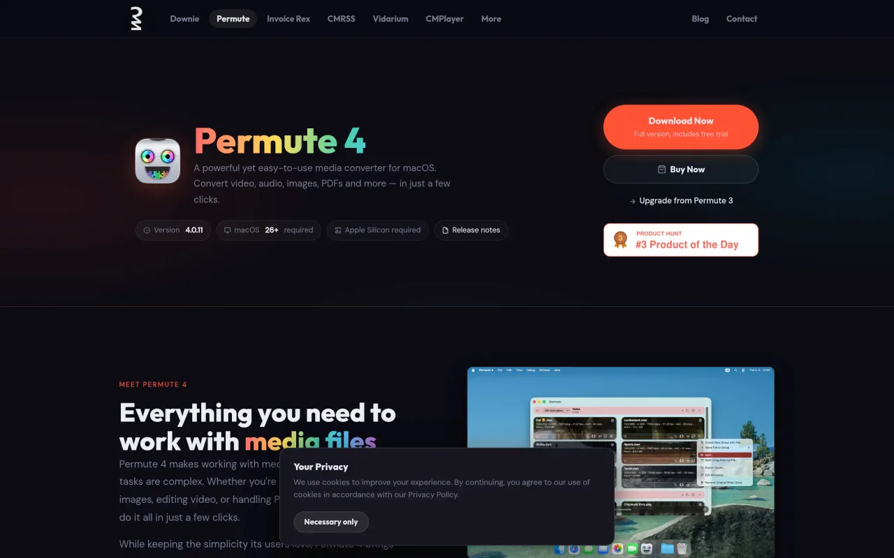 The Permute page at software.charliemonroe.net