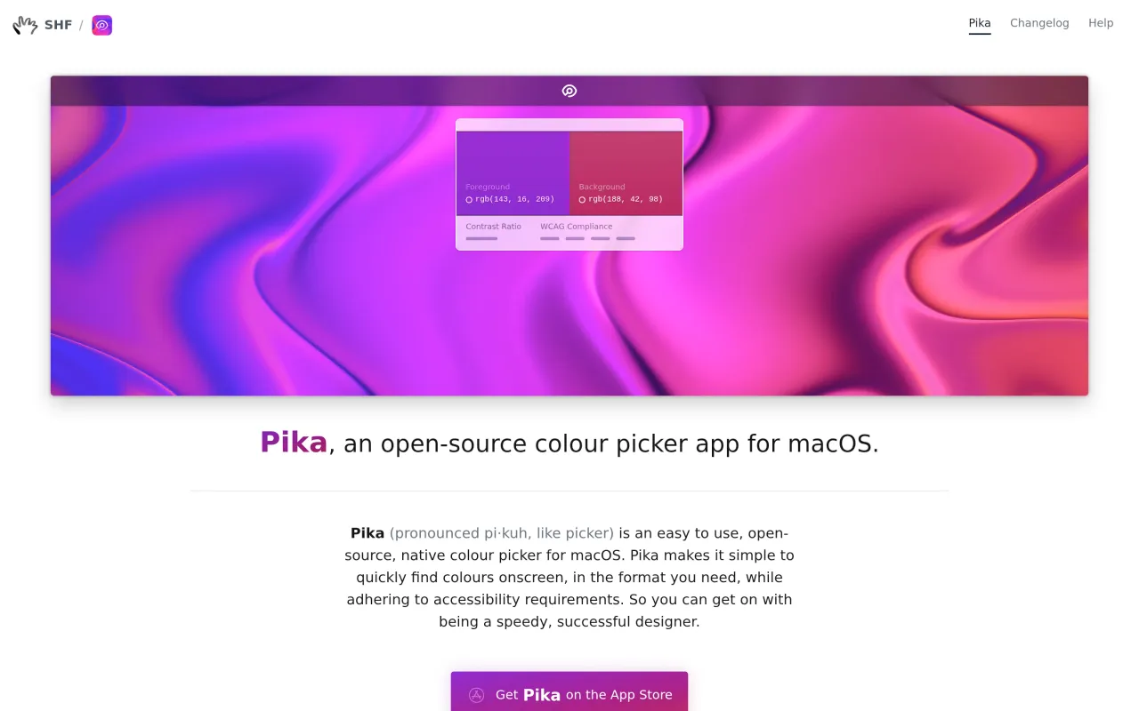 The Pika page at superhighfives.com
