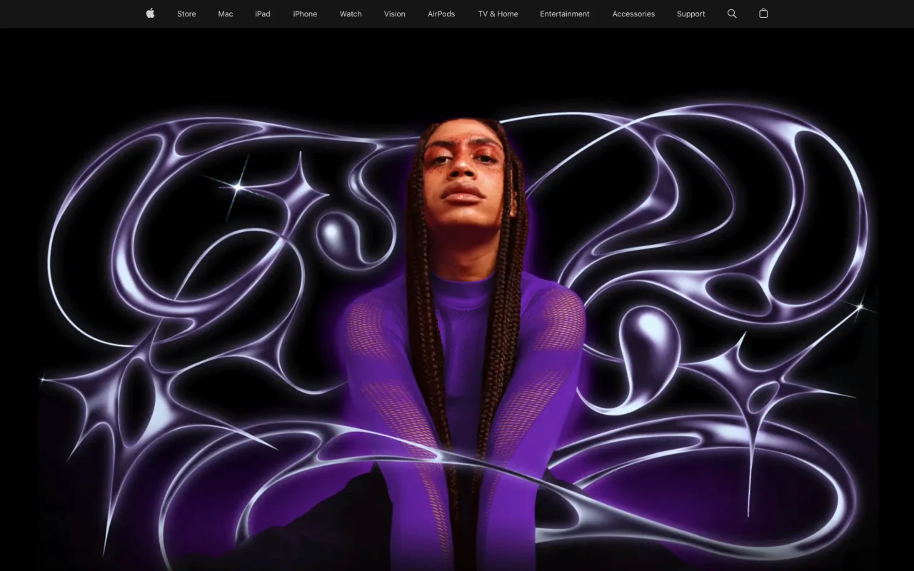 The Pixelmator Pro page at apple.com