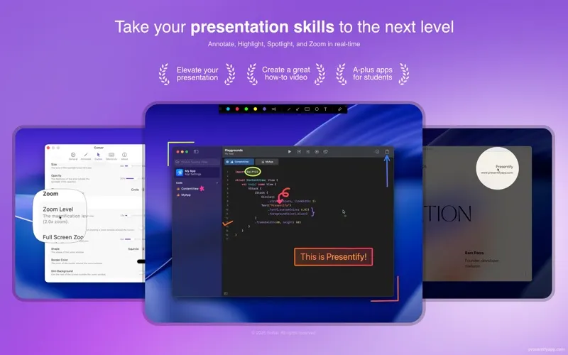Presentify screenshot 1 of 3