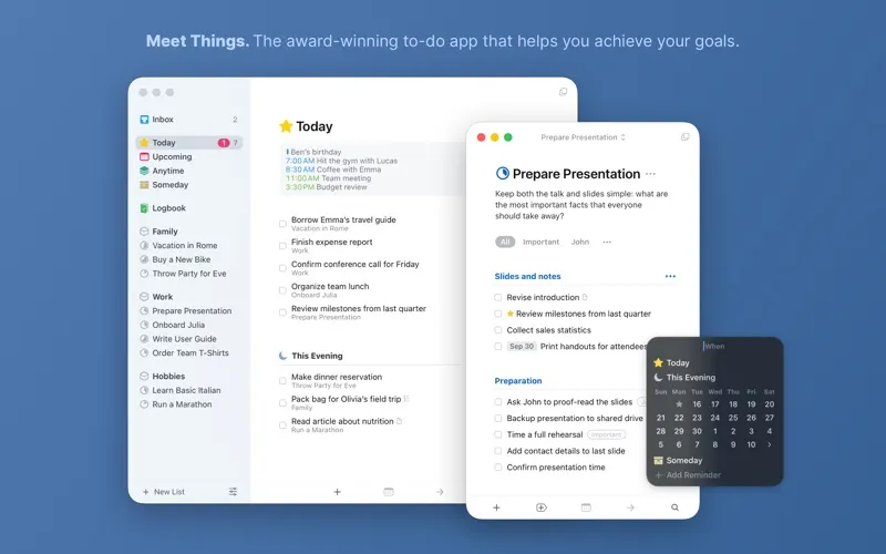 Things 3 screenshot 1 of 3